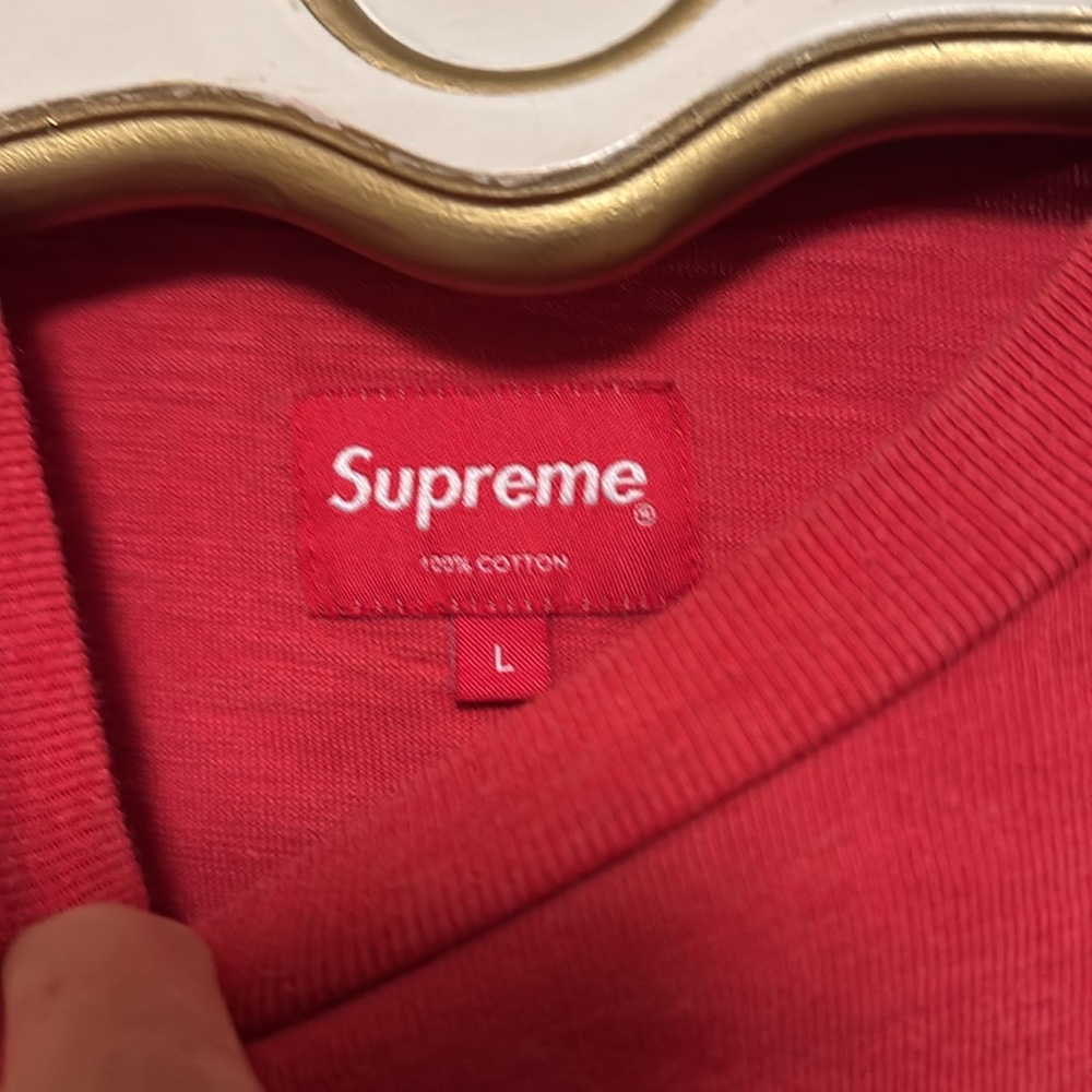 Supreme Red Cotton Shirt